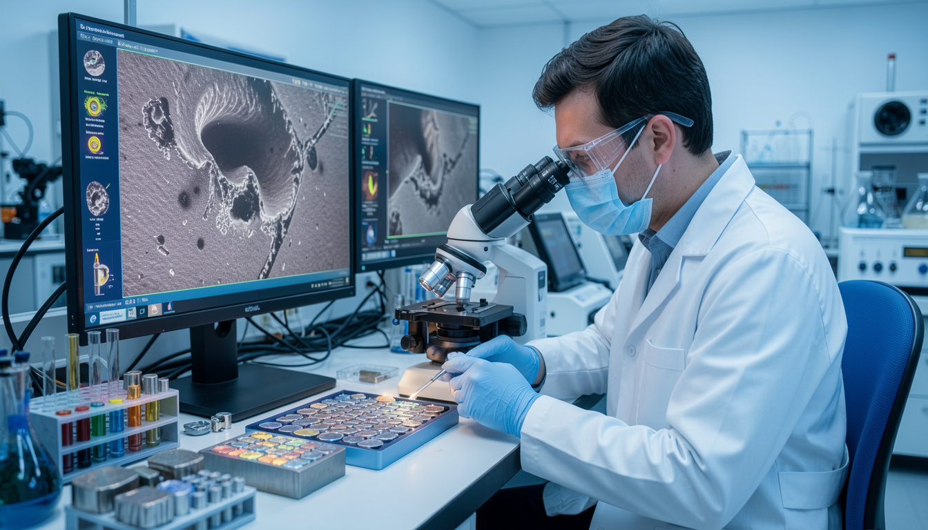Análisis de laboratorio de perlas de fusión con microscopía electrónica SEM/EDX en la investigación de un incendio